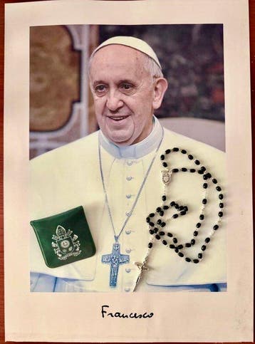 Paus Franciscus - Rozenkrans van de audiëntie - Gezegend en