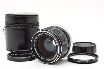Minolta MC W.Rokkor-HG 2,8/35mm CLA´d | Prime lens, Nieuw