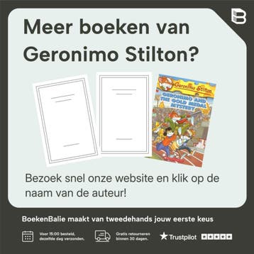 De piraten van de Zilveren Kattenklauw - Geronimo Stilton, Verzenden, Zo goed als nieuw, Geronimo Stilton