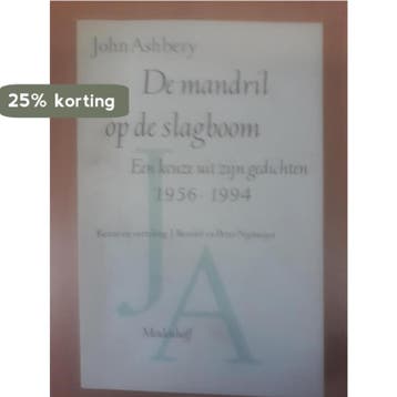 De mandril op de slagboom - John Ashbery 9789029046381, Verzenden, Gelezen, John Ashbery