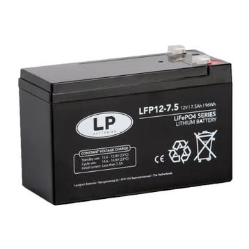 Landport LFP12.8-7.5 Lithium accu 12.8V, 7.5Ah, origineel, Verzenden, Nieuw