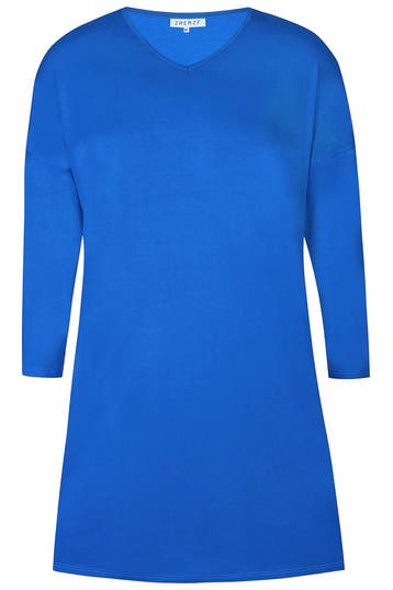 ZHENZI jurk Jolie uni V hals Maat:, Verzenden, Nieuw, Overige kleuren