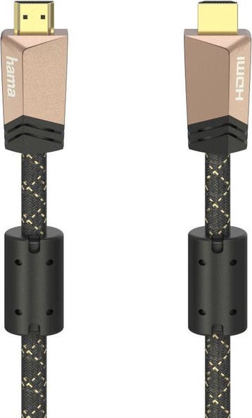 HDMI™-kabel Met Ethernet Conn. - Conn. Ferriet Metaal 1,5, Verzenden, Nieuw