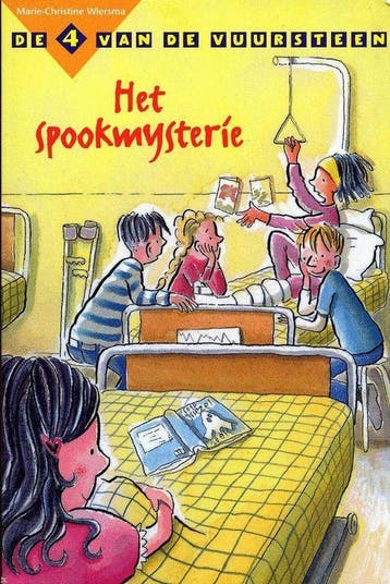7 Het spookmysterie De 4 van de vuursteen 9789054253051, Boeken, Verzenden, Gelezen, C. Wiersma