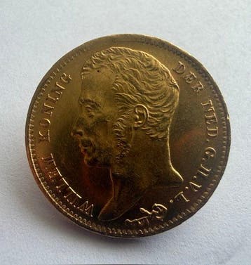 Netherlands Willem I. 10 Gulden 1837, Postzegels en Munten, Munten | Nederland