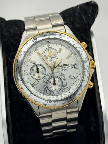Seiko - Flightmaster Chronograph - Near NOS - Zonder