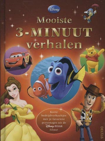Boek Disney  -   Mooiste 3 minuutverhalen 9789044734447, Boeken, Verzenden, Zo goed als nieuw