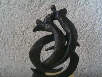Atelier Maurik - Beeldje - IT TAKES TWO TO TANGO - Brons