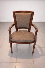 Stoel - Walnoot - Louis XVI