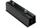 Montagebalk zwart 450mm voor montage op plat dak. 2 stuks, Auto-onderdelen, Airco en Verwarming, Verzenden, Nieuw