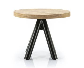 Salontafel Otto Hoog - 50x50 cm | Eleonora, Huis en Inrichting, Tafels | Salontafels, Ophalen of Verzenden, Nieuw