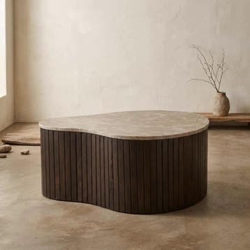 Salontafel Nomi | 84 cm | Starfurn, Ophalen of Verzenden, Nieuw