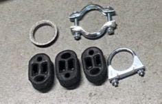 Complete uitlaat Einddemper + Middendemper Peugeot 206 stati, Verzenden, Nieuw