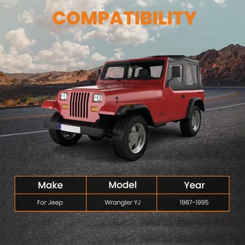 Achter Shackle Mount Frame Repair Kit geschikt voor Jeep..., Verzenden, Nieuw, Jeep