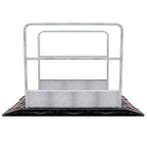 Kunststof loopbrug met verzinkte leuning, Ophalen of Verzenden