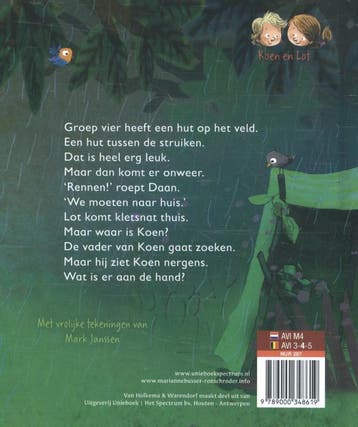 De hut van groep 4 / Koen en Lot / 7 9789000348619, Verzenden, Gelezen, Marianne Busser