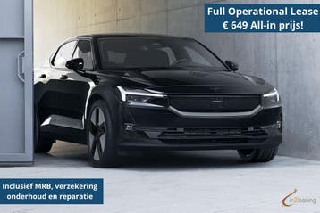 Polestar 2 Single Motor Std. Range Bus. Edition ACTIE !, Automaat, Polestar 2, Zwart, Vermoeidheidsdetectie