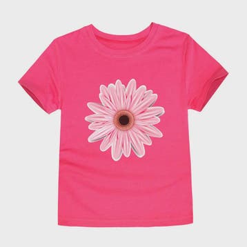 Schattig Katoenen T-shirt Meisjes met Bloemprint - Maten 2 t, Kinderen en Baby's, Verzenden, Nieuw