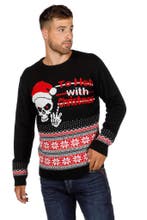 Foute Kersttrui Doodskop, Ophalen of Verzenden, Nieuw