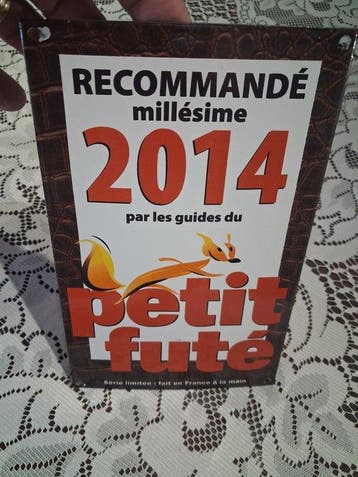 emailleplaquette uit 2014, toegekend door de Le Petit