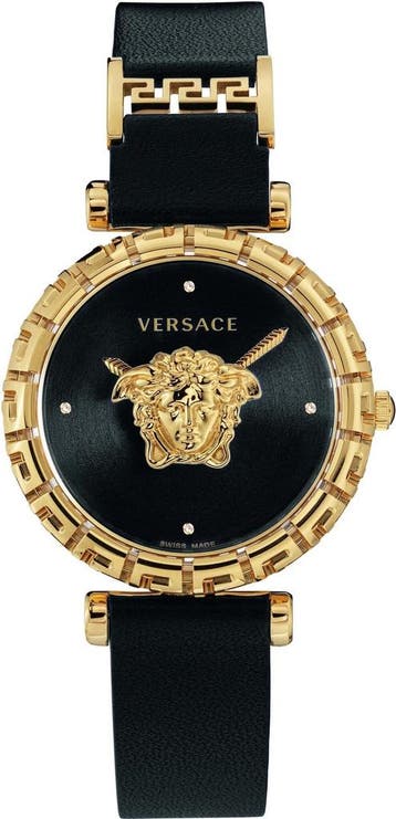 Versace VEDV00919 Palazzo Empire Greca Diamond dameshorloge, Overige merken, Staal, Verzenden, Polshorloge