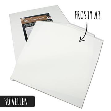Frosty sheets A3-formaat (30 vellen), Verzenden, Nieuw