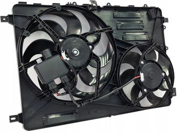 Ventilator met module VOLVO V/S60 XC60 V70 S80 2.2 TDCI, Verzenden, Gebruikt