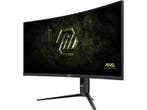Msi - UWQHD Gaming Monitor - 34 inch, Computers en Software, Monitoren, Gaming, Msi, Verzenden, In hoogte verstelbaar