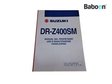 Instructie Boek Suzuki DR-Z 400 2000-2016 (DRZ400) Spanish, Verzenden, Gebruikt