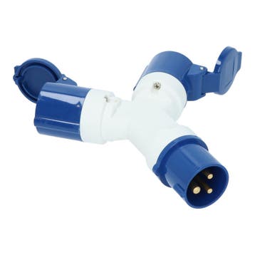 Carpoint CEE 2-weg Splitter 16A, Verzenden, Nieuw