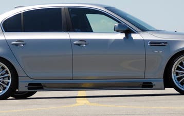 Rieger side skirt | 5-Serie E60: -08 (tot Facelift), 08- (va, Verzenden, Nieuw, BMW