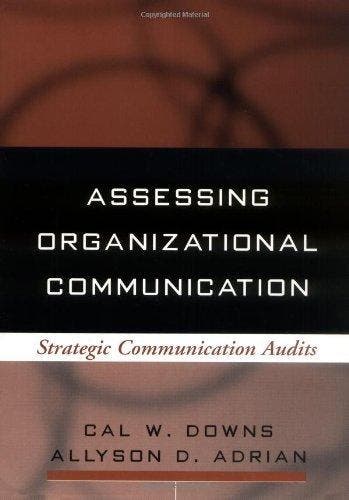 Assessing Organizational Communication - Cal W. Downs, Verzenden, Gelezen, Cal W. Downs