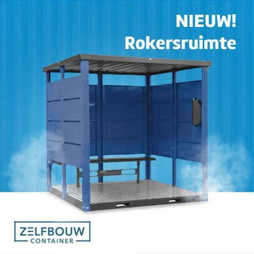 Nieuwe rokersruimte te koop in alle RAL kleuren beschikbaar, Nieuw