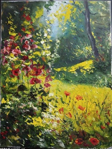 Bencivenga Franco (1953) - Bosco in fiore
