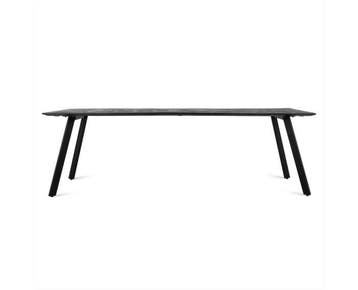 Eettafel Berlin mangohout 220 cm - Zwart, Huis en Inrichting, Ophalen of Verzenden, Nieuw