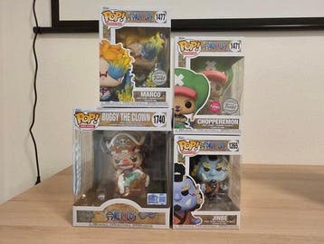Funko - Funko Pop Lotto One Piece Marco 1477; Chopperemon