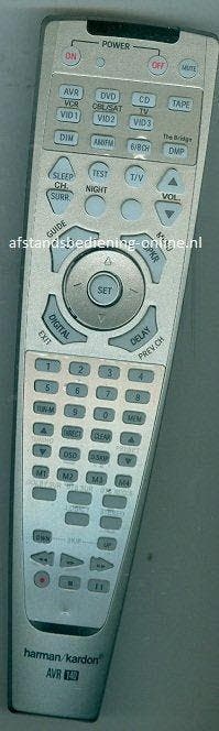 Afstandsbediening Harman Kardon avr140 avr141, Ophalen of Verzenden, Nieuw, Origineel