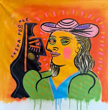 Freda People - Super Rare Picasso XL, Antiek en Kunst