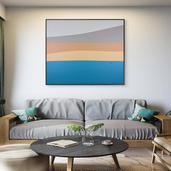 Enzo Affaticati - FOGGY DAY . XXL, Antiek en Kunst, Kunst | Designobjecten