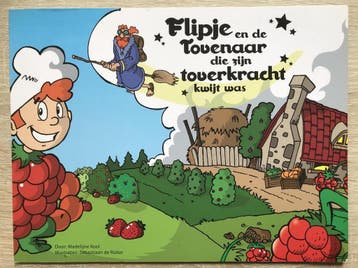 Flipje en de tovenaar die zijn toverkracht kwijt was -, Verzenden, Zo goed als nieuw, M.Kool