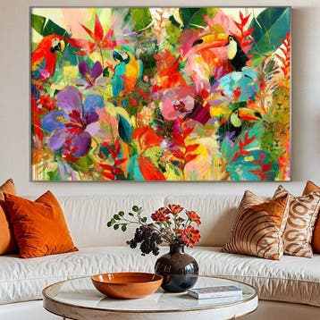 Lea Ottavi - Paradise in Bloom · XXL · Hand signed