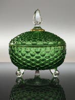 Secoloventesimo - Koekjesdoos - Bubbel - Bladgoud - Groene