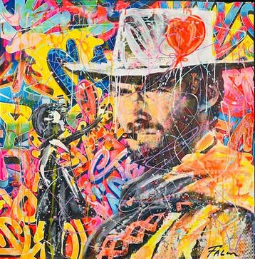 Joaquim Falco - CLINT EASTWOOD XL, Antiek en Kunst