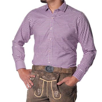 Trachten Blouse Oktoberfest Paars, Ophalen of Verzenden, Nieuw