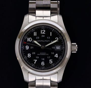 Hamilton - Khaki - Zonder minimumprijs - h704450 - Heren -, Nieuw