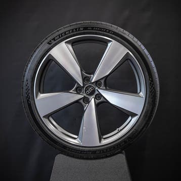 21 inch velgen Audi A6 Zomerbanden 255/35/21 Origineel, Gebruikt, 255 mm, Banden en Velgen, Personenwagen