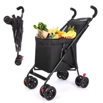 Multifunctionele Opvouwbare Winkelwagen – Draagbare Trolley, Verzenden, Nieuw