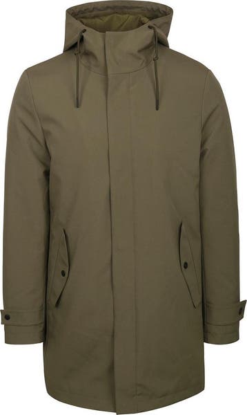 Suitable Jas Hood Tech Olijfgroen maat XXL Heren, Verzenden, Nieuw, Overige maten, Suitable