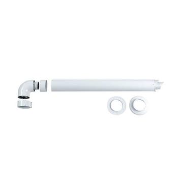 Vaillant horizontale muurdoorvoer 1,0 m 60/100 mm 303845, Verzenden, Nieuw