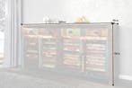 Uniek dressoir JAKARTA 160cm kleurrijk gerecycled massief, Huis en Inrichting, Kasten | Dressoirs, Ophalen of Verzenden, Nieuw